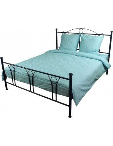 Двуспальное постельное белье Руно Голубое, 70х70 (2шт) см