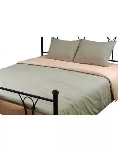 Полуторна постільна білизна Руно Grey Pink 52, 70х70 Полуторна постільна білизна Руно Grey Pink 52, 70х70