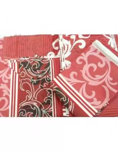 Постільна білизна євро Вілюта 8630 Червоний Постільна білизна євро Вілюта 8630 Червоний