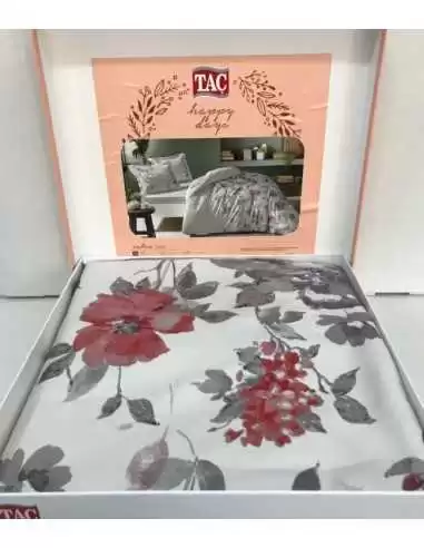 Постільна білизна євро TAC Zaira Grey Постільна білизна євро TAC Zaira Grey