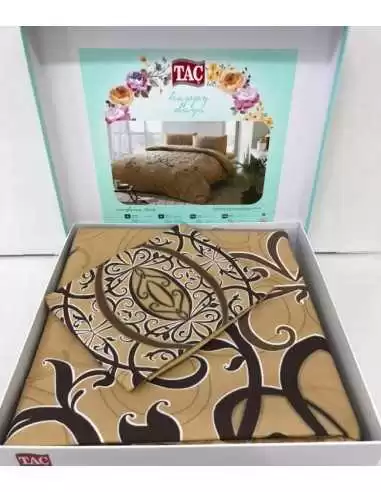 Полуторное постельное белье TAC Blanda Gold Полуторное постельное белье TAC Blanda Gold