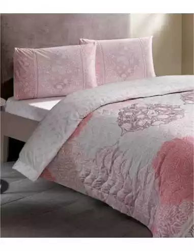 Сімейна постільна білизна TAC Aryan Pink Сімейна постільна білизна TAC Aryan Pink