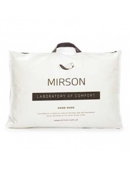 Подушка MirSon Carmela Hand Made Premium 1222, 50х70 см, высокая