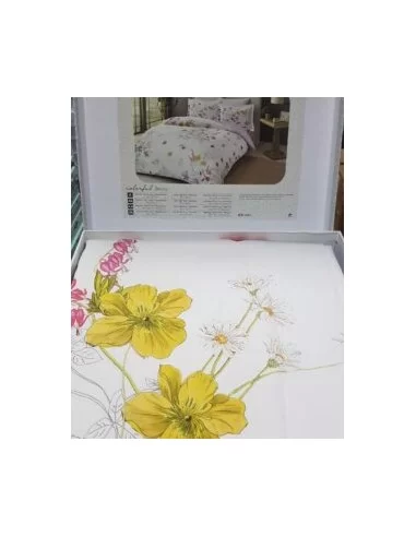 Постельное белье евро TAC Benicia Red Постельное белье евро TAC Benicia Red