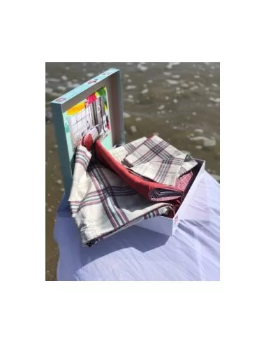 Постільна білизна євро TAC Cloud Red Постільна білизна євро TAC Cloud Red