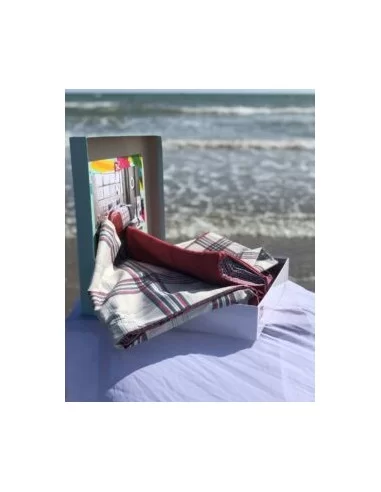 Постельное белье евро TAC Cloud Red Постельное белье евро TAC Cloud Red