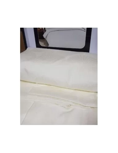 Постільна білизна євро TAC Cross Cream Постільна білизна євро TAC Cross Cream