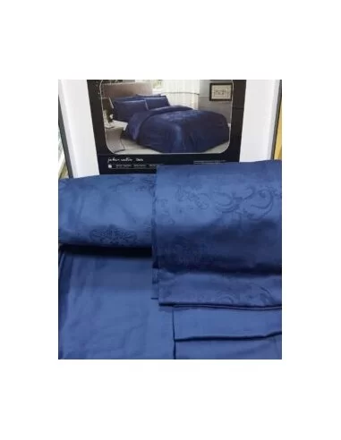 Постельное белье евро TAC Daria Blue Постельное белье евро TAC Daria Blue