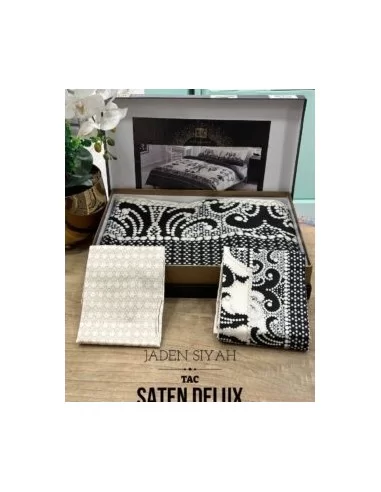 Постельное белье евро TAC Jaden Сатин-Delux Постельное белье евро TAC Jaden Сатин-Delux