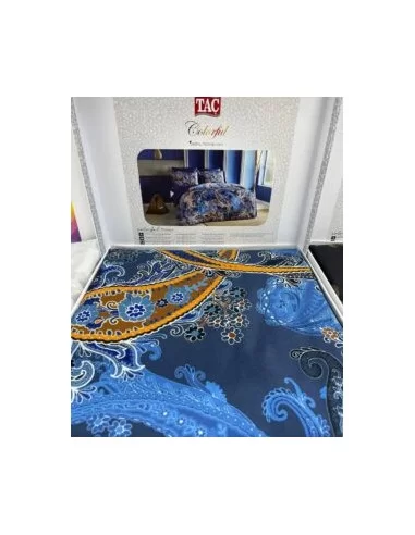 Постельное белье евро TAC Marisol Blue Постельное белье евро TAC Marisol Blue