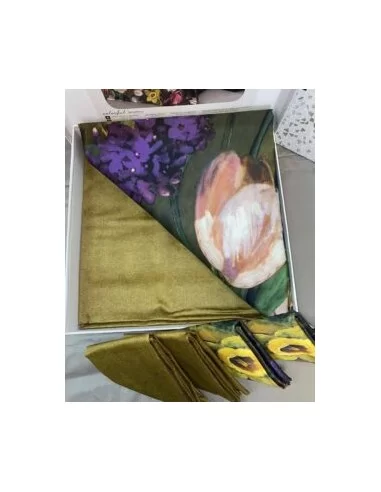 Постельное белье евро TAC Seraphina Red Постельное белье евро TAC Seraphina Red