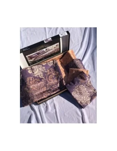 Семейное постельное белье TAC Pavona Violet Семейное постельное белье TAC Pavona Violet