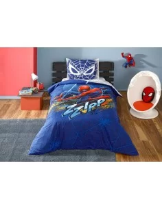 Подростковое постельное белье Disney TAC Spiderman Blue City