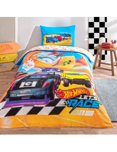 Подростковое постельное белье Disney TAC Hot Wheels Let's Race