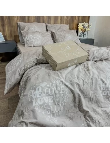 Постільна білизна полуторна LeLIT B-1135, бязь Постільна білизна полуторна LeLIT B-1135, бязь