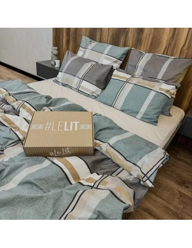 Двоспальна постільна білизна LeLIT B-1140, бязь Двоспальна постільна білизна LeLIT B-1140, бязь