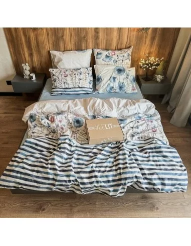 Постельное белье евро LeLIT B-1142, бязь Постельное белье евро LeLIT B-1142, бязь