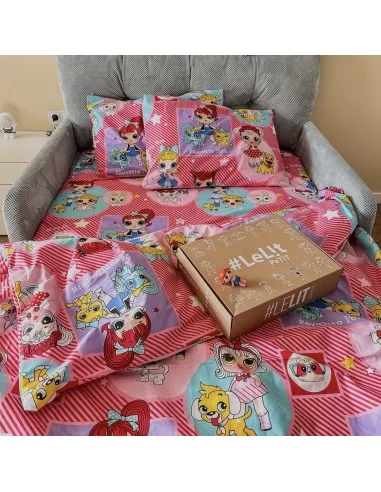 Детское постельное белье LeLIT B-1157, бязь, односпальный Детское постельное белье LeLIT B-1157, бязь, односпальный