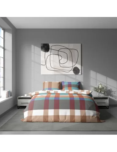 Двоспальна постільна білизна Lelit L-2040, поплін Двоспальна постільна білизна Lelit L-2040, поплін