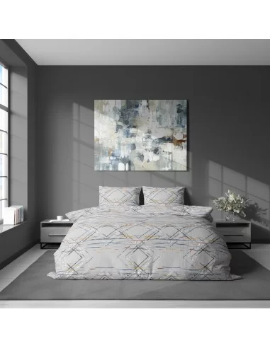 Двуспальное постельное белье Lelit L-2046, поплин Двуспальное постельное белье Lelit L-2046, поплин