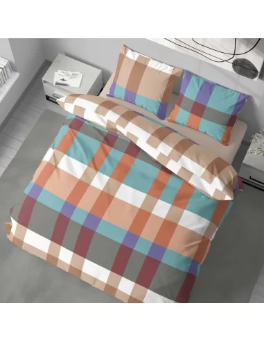 Постельное белье евро Lelit L-2040, поплин Постельное белье евро Lelit L-2040, поплин