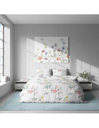 Постельное белье евро Lelit L-2043, поплин Постельное белье евро Lelit L-2043, поплин