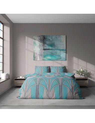 Постельное белье полуторное Lelit L-2042, поплин Постельное белье полуторное Lelit L-2042, поплин