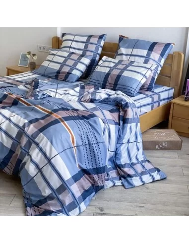 Постельное белье евро LeLit P-0060, микрофибра Постельное белье евро LeLit P-0060, микрофибра