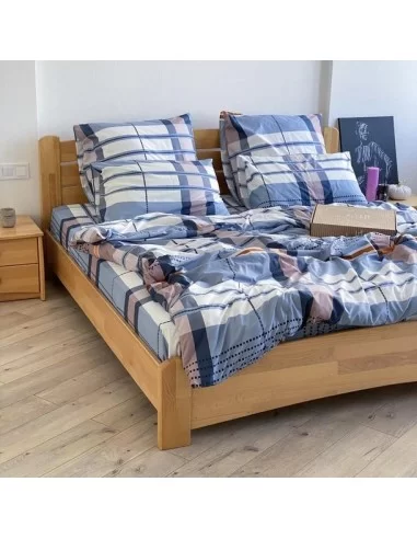 Постельное белье евро LeLit P-0060, микрофибра Постельное белье евро LeLit P-0060, микрофибра