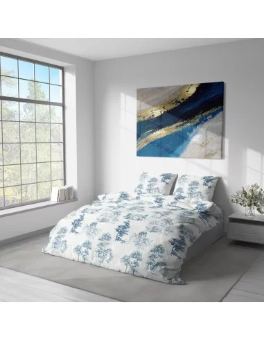 Постельное белье евро LeLit P-0141, микрофибра Постельное белье евро LeLit P-0141, микрофибра