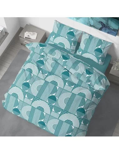 Постельное белье полуторное LeLit P-0136, микрофибра Постельное белье полуторное LeLit P-0136, микрофибра