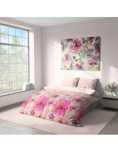 Постельное белье полуторное LeLit P-0137, микрофибра Постельное белье полуторное LeLit P-0137, микрофибра