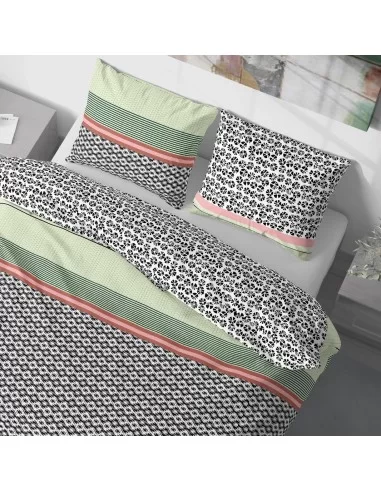 Постельное белье полуторное LeLit P-0142, микрофибра Постельное белье полуторное LeLit P-0142, микрофибра