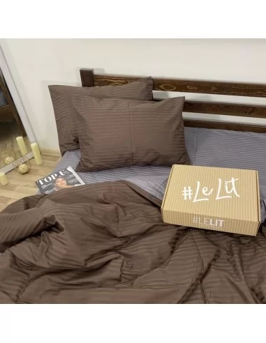 Двоспальна постільна білизна LeLit SS-3011, сатин Двоспальна постільна білизна LeLit SS-3011, сатин