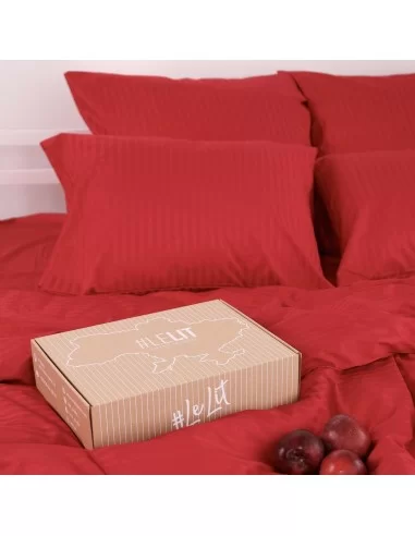 Двоспальна постільна білизна LeLit SS-3031, сатин Двоспальна постільна білизна LeLit SS-3031, сатин