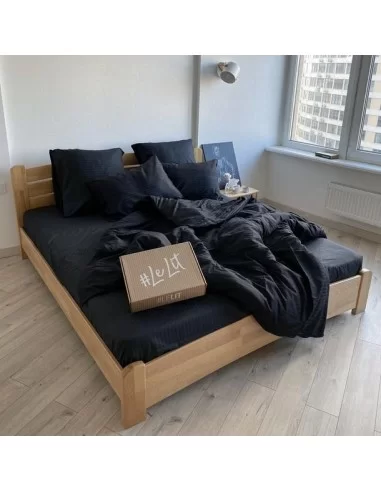 Постільна білизна євро LeLit SS-3001, сатин Постільна білизна євро LeLit SS-3001, сатин