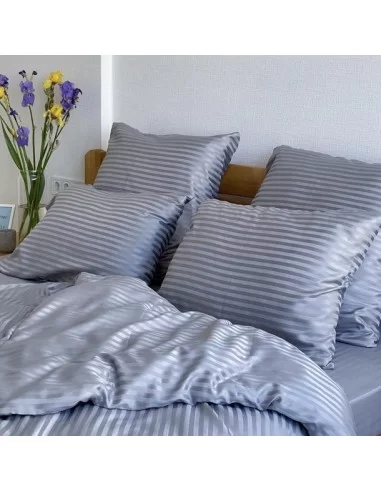 Постільна білизна євро LeLit SS-3005, сатин Постільна білизна євро LeLit SS-3005, сатин