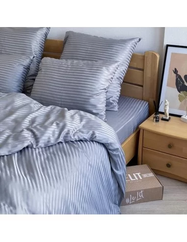 Постельное белье евро LeLit SS-3005, сатин Постельное белье евро LeLit SS-3005, сатин