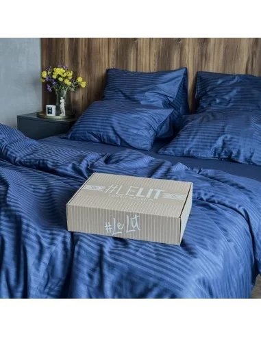 Постельное белье евро LeLit SS-3022, сатин Постельное белье евро LeLit SS-3022, сатин