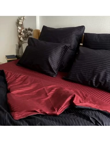 Постільна білизна полуторна LeLit SS-3003, сатин Постільна білизна полуторна LeLit SS-3003, сатин