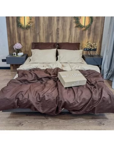 Постельное белье полуторное LeLit SS-3012, сатин Постельное белье полуторное LeLit SS-3012, сатин