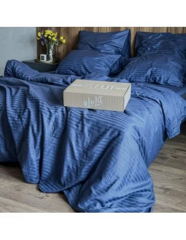 Постільна білизна полуторна LeLit SS-3022, сатин Постільна білизна полуторна LeLit SS-3022, сатин