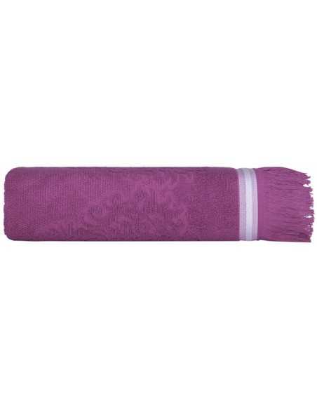 Рушник Arya Demor 70х140 см, пурпурний