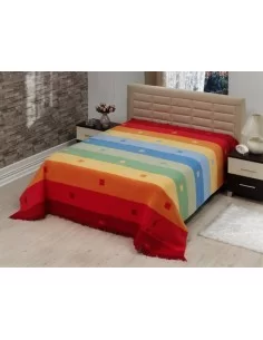 Покривало Le Vele Royal Rainbow Orange, 160х220 см