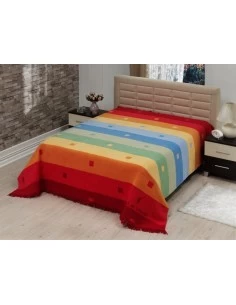 Покривало Le Vele Royal Rainbow Orange, 160х220 см