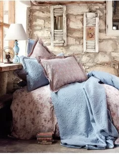 Постільна білизна Karaca Home Patara Indigo