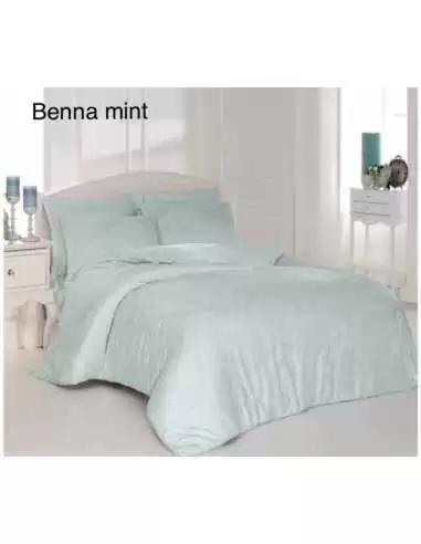 Постельное белье евро Altinbasak Benna Mint