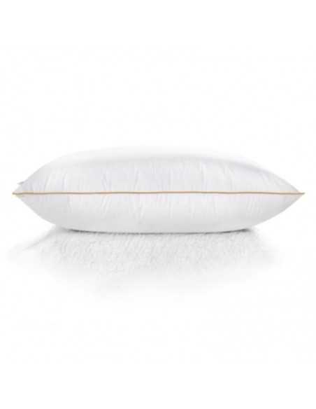 Подушка MirSon De Luxe Hand Made White, 60х60 см (низька)