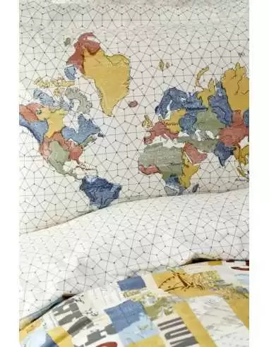 Дитяча постільна білизна Karaca Home Farte Mavi Дитяча постільна білизна Karaca Home Farte Mavi