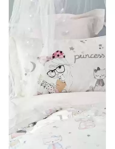 Дитяча постільна білизна Karaca Home Mila Pudra Дитяча постільна білизна Karaca Home Mila Pudra